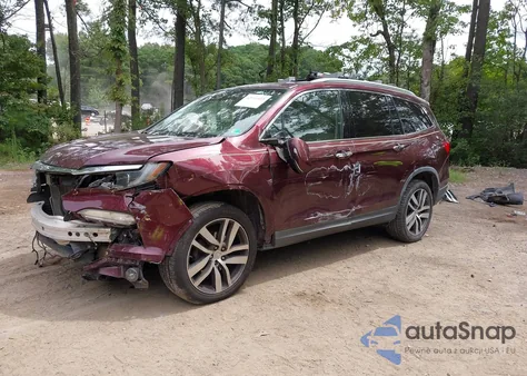 2016 Honda Pilot Touring from USA, damaged, VIN 5FNYF6H96GB005593